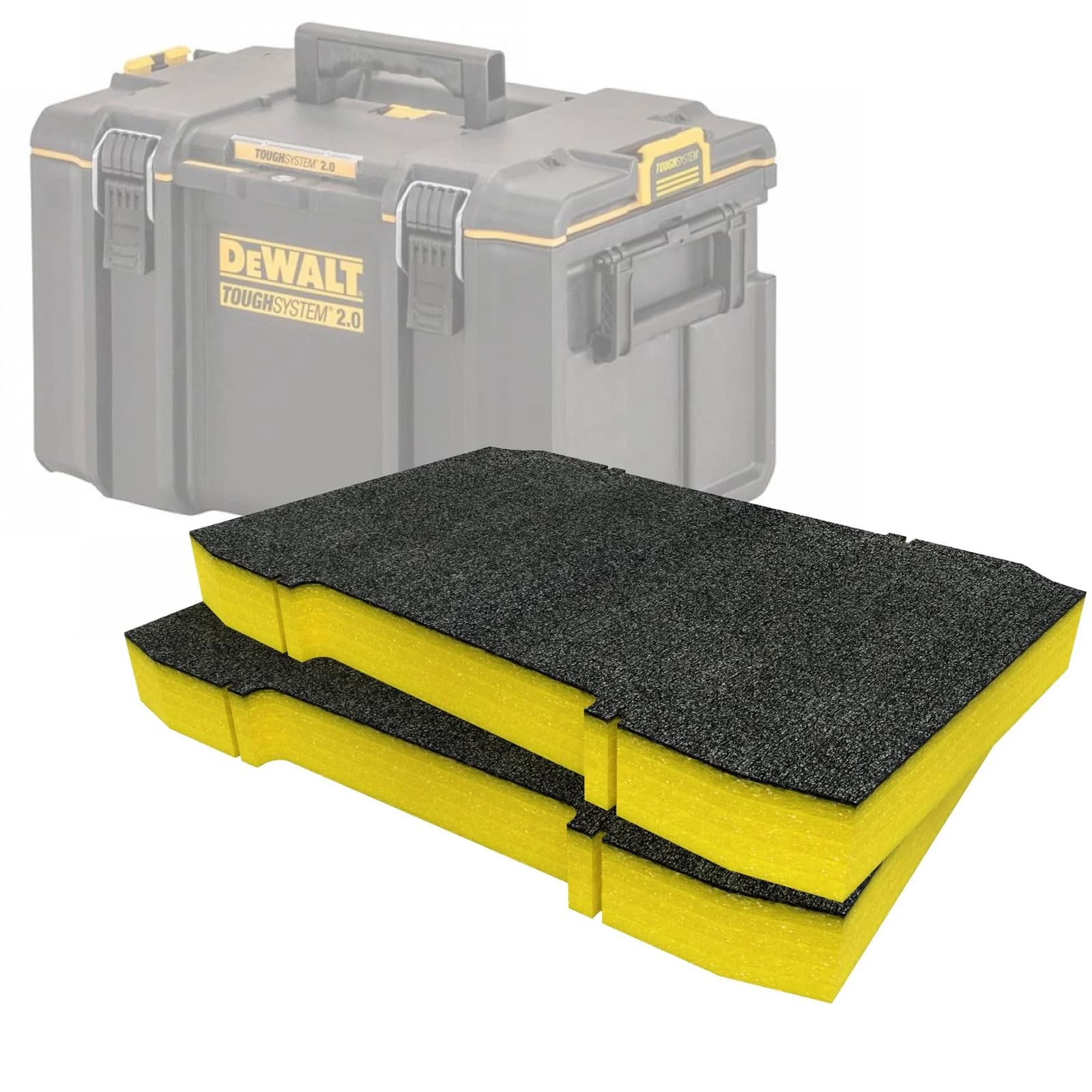 DeWalt ToughSystem 2.0 Toolbox Foam Insert