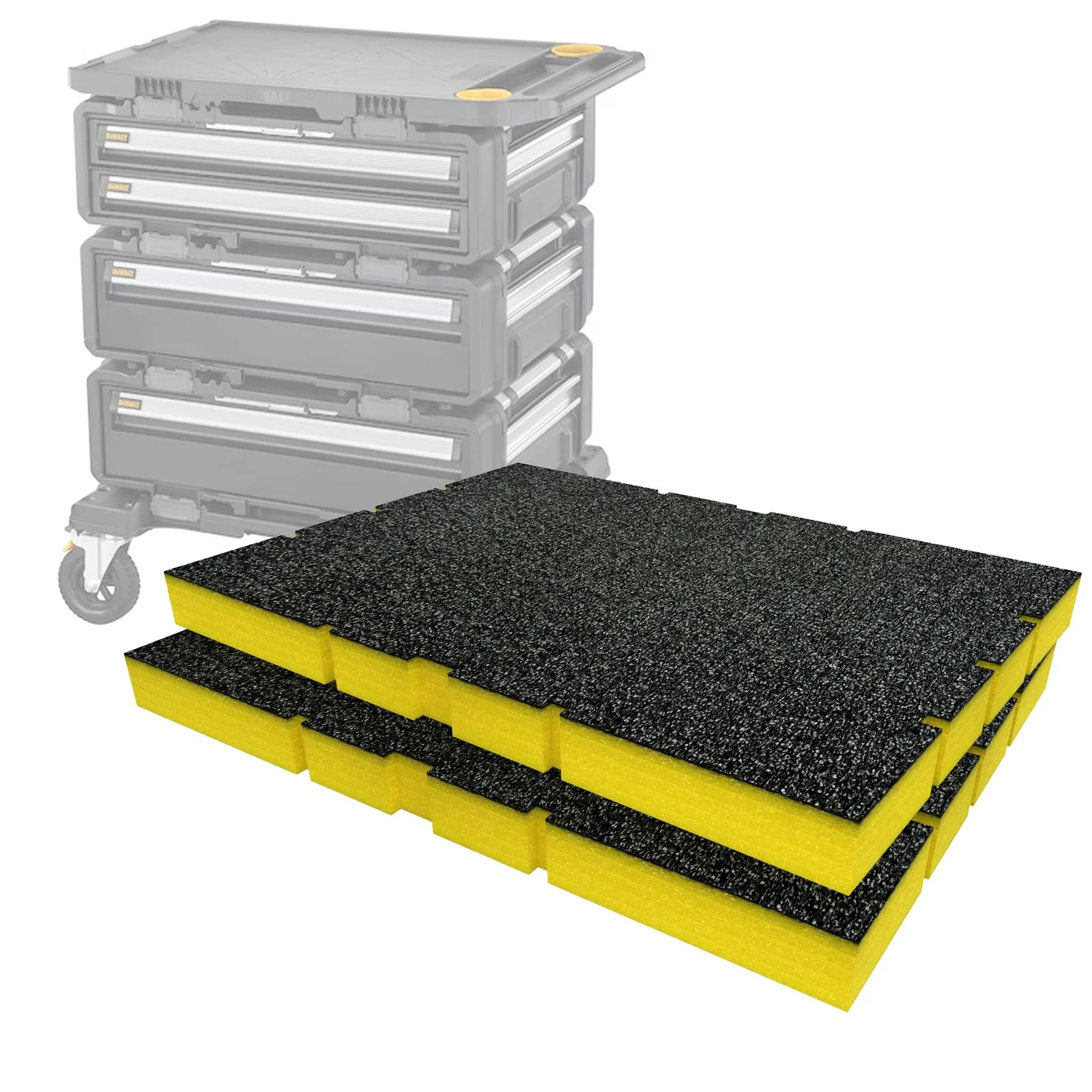 Khay foam insert DeWalt ToughSystem 2.0 DXL Drawer Foam Inserts