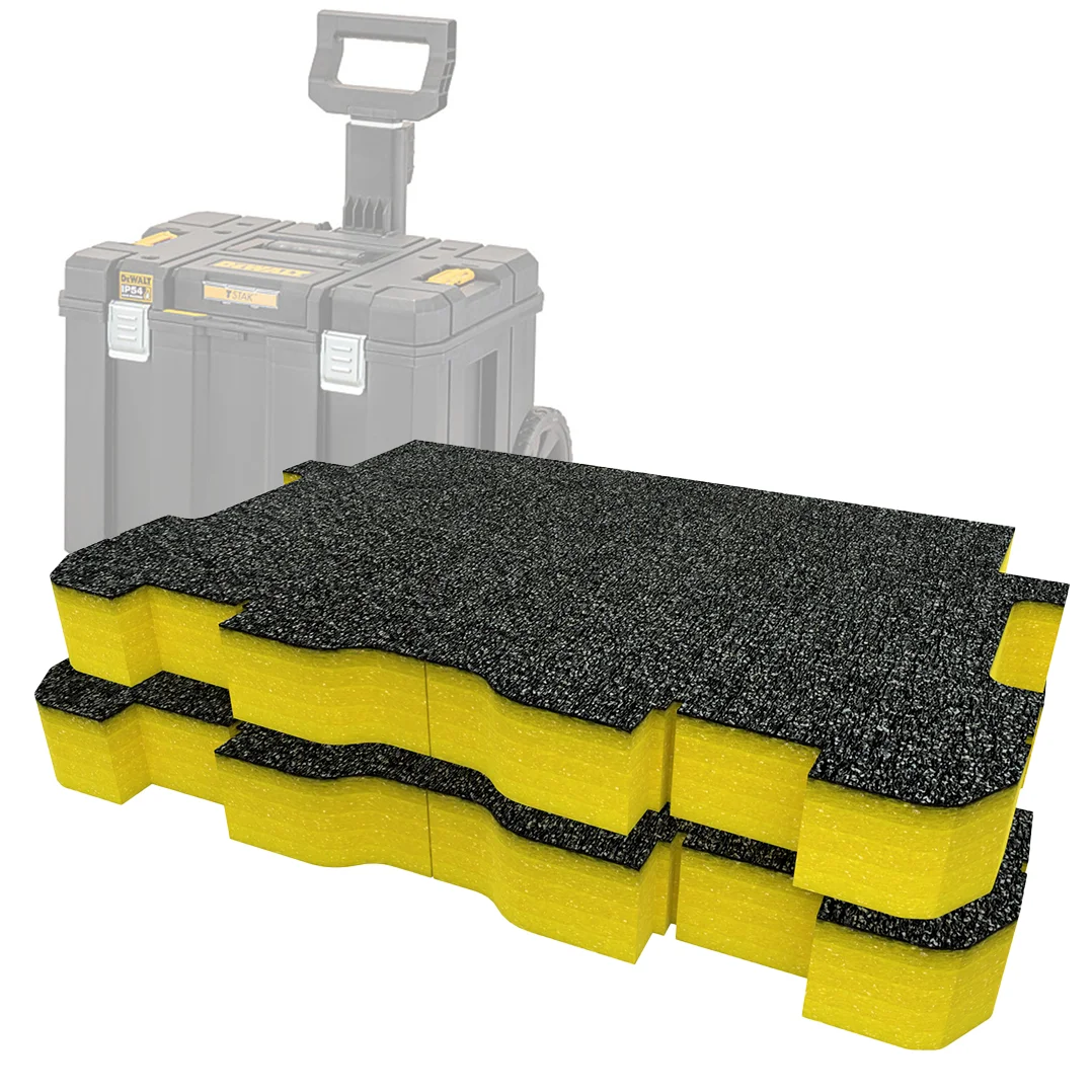 Khay foam insert DeWalt TSTAK Rolling Toolbox Foam Insert