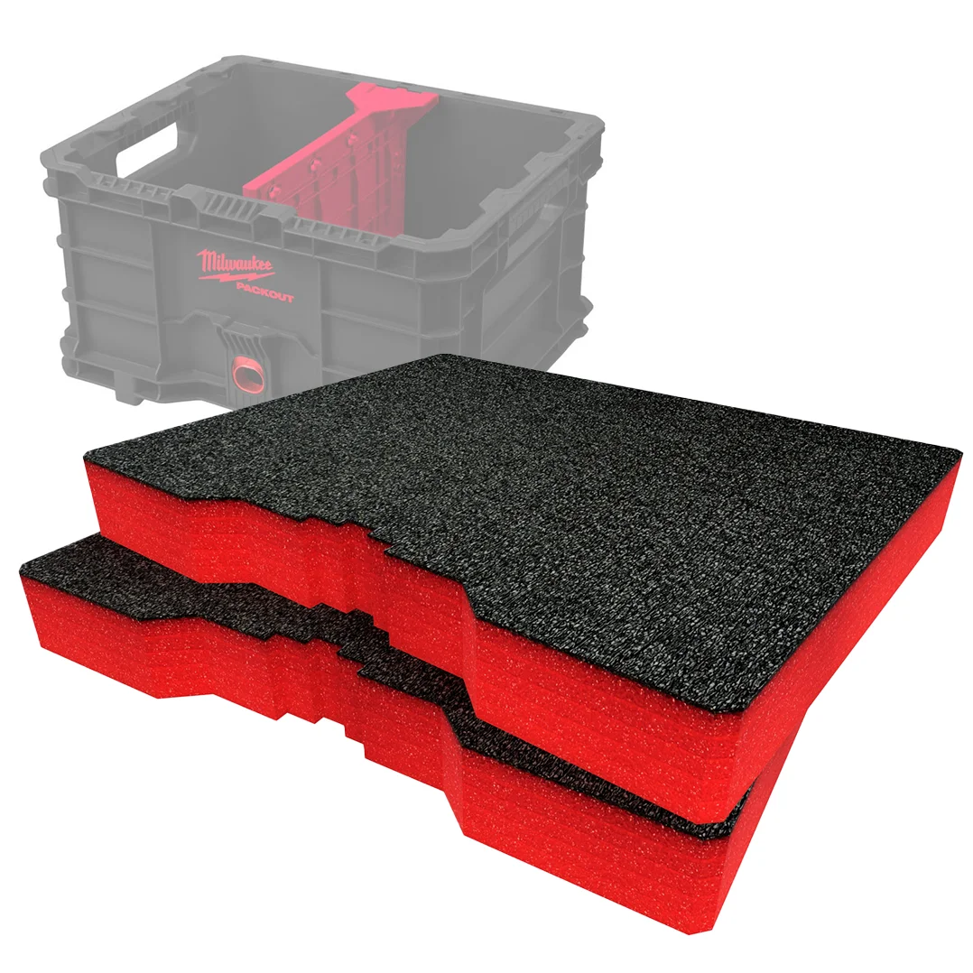 Khay foam insert Milwaukee Packout Crate