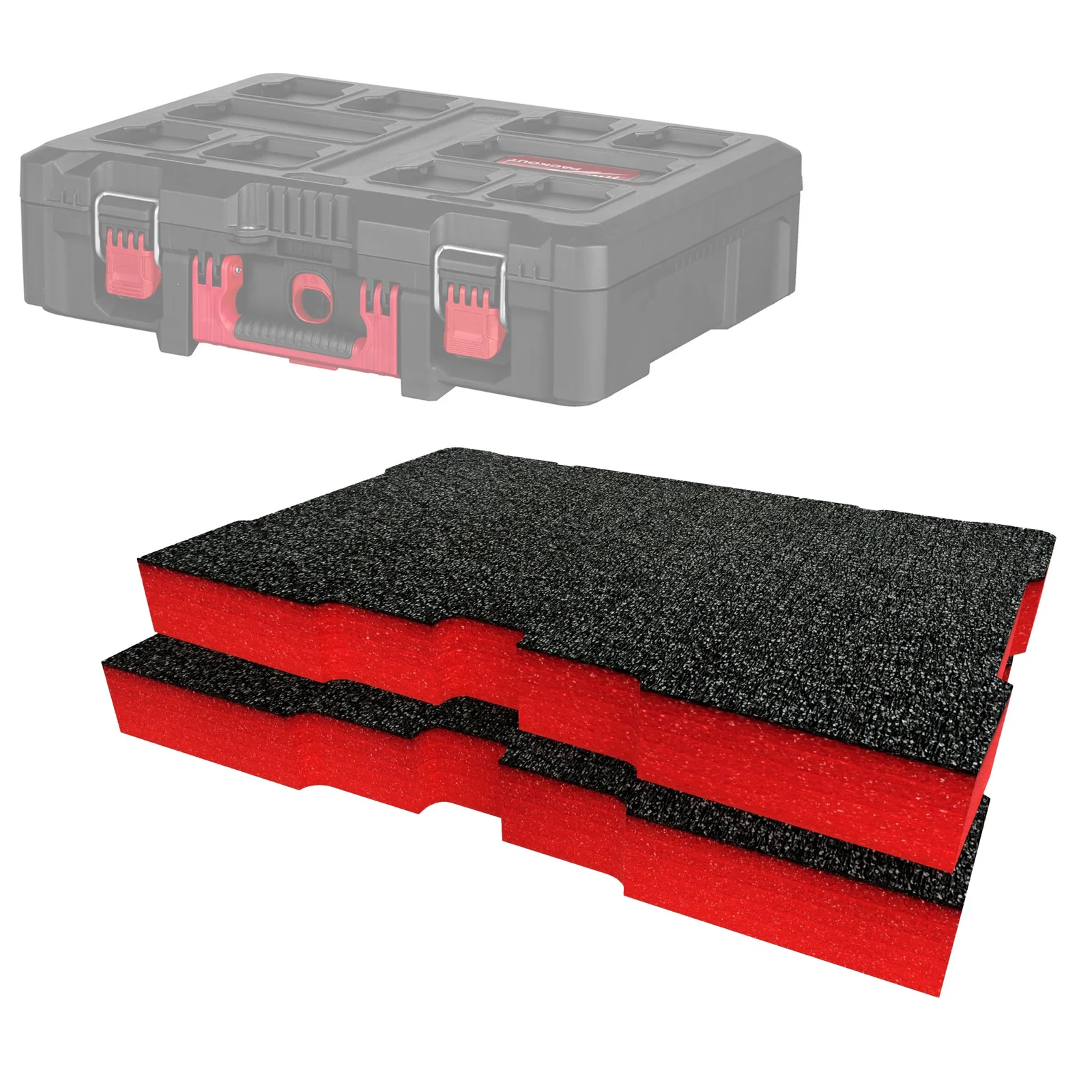Khay foam insert Milwaukee Packout Tool Case Foam Insert