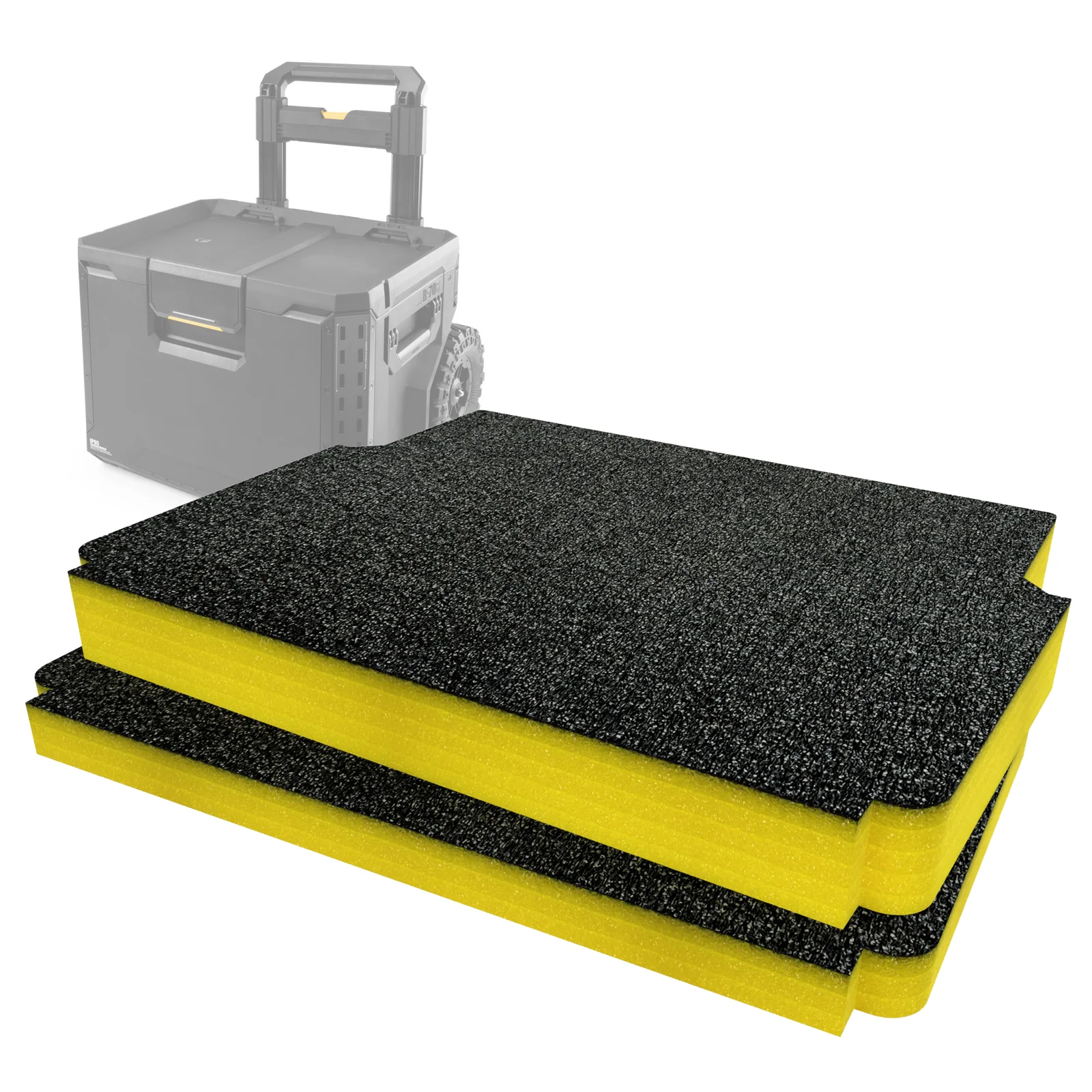 Khay foam insert Toughbuilt StackTech Rolling Tool Box Foam Inserts