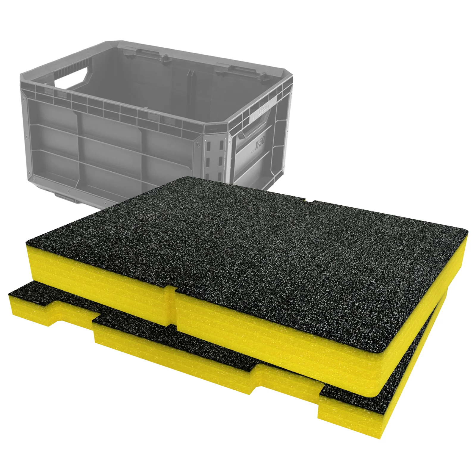 Khay foam insert Toughbuilt StackTech Tool Crate Foam Inserts