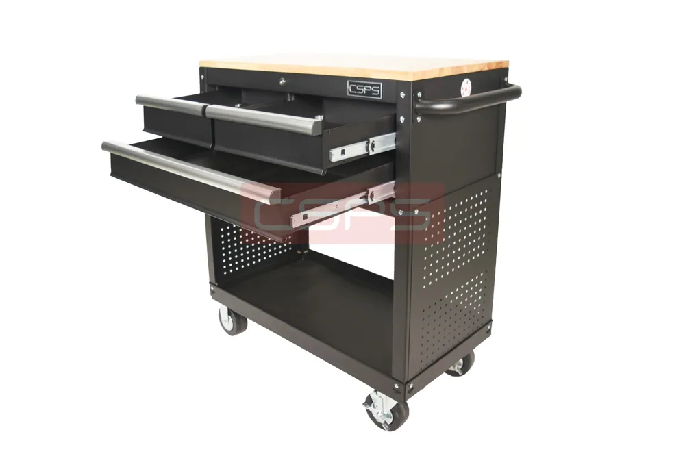 Tự đo cắt hoặc đặt cắt CNC mút xốp lót tủ đồ nghề CSPS 3 hộc kéo